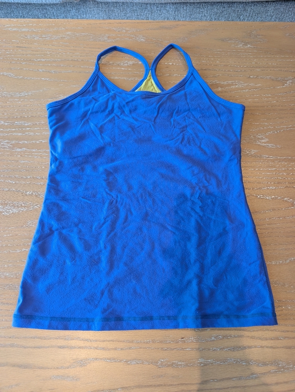 Lululemon Power Y Tank *Luon, Blue - Picture 2 of 6